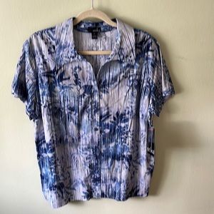 Erika short sleeve blouse, NWT, size XL